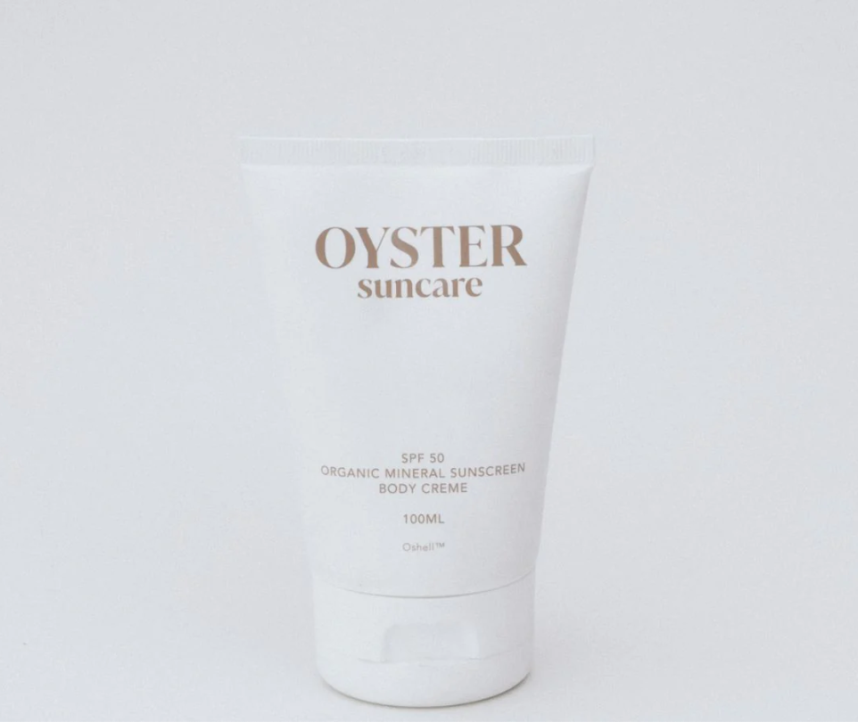 OYSTER - SPF 50 Organic Mineral Sunscreen Creme 100ml